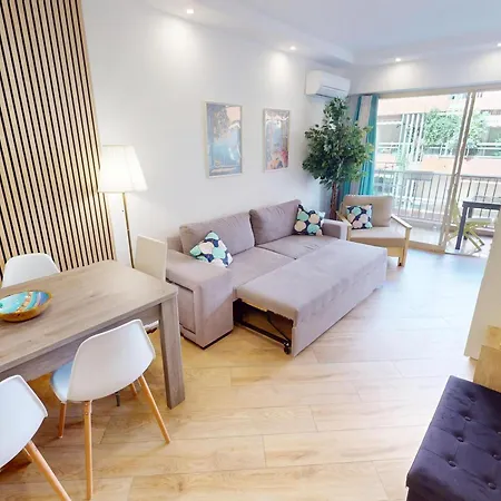 Agreable 2p Renove Au Centre Avec Terrasse - Fr-1-196-387 Lägenhet