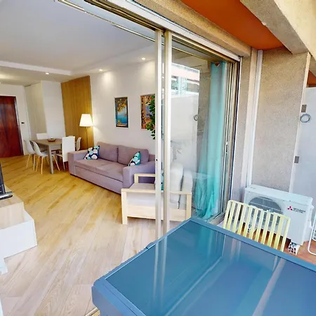 Agreable 2p Renove Au Centre Avec Terrasse - Fr-1-196-387 Lägenhet Menton